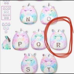 Justice unicorn Squishmallow